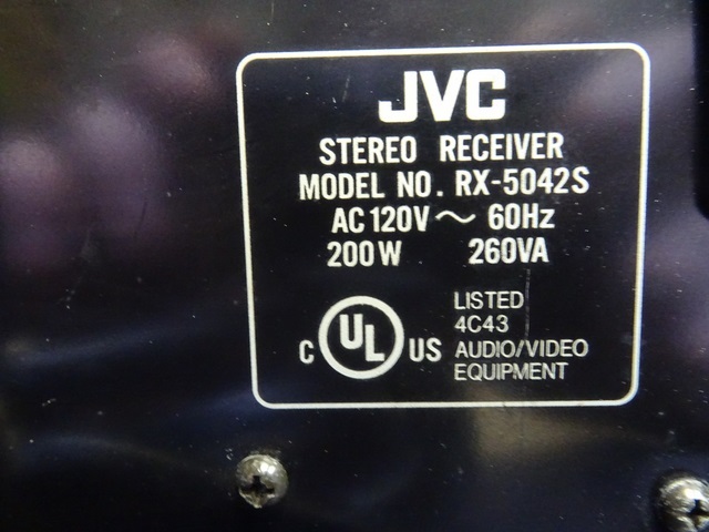 (100 watts)Amplificateur Surround no Tc jvc rx-5042s - Image 3