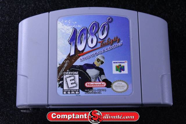1080 snowboarding Nintendo N64
