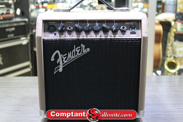 (15 Watts) Amplificateur de Guitare Acoustique Fender Acoustasonic 15