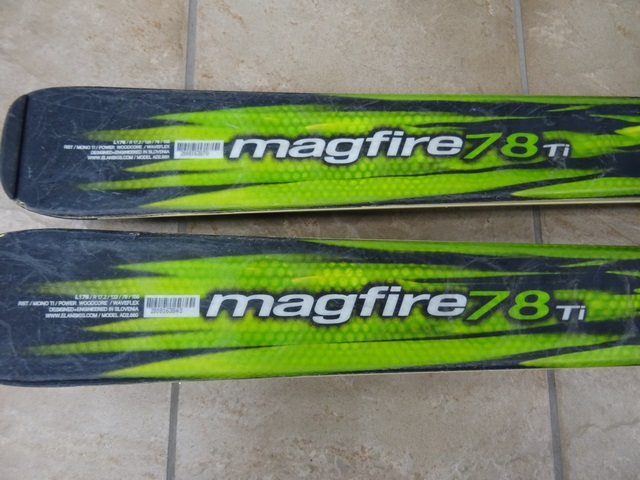 (176 cm)ski alpin Elan magfire78ti - Image 4
