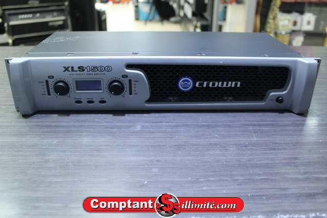 (300 Watts) Amplificateur de Puissance Crown XLS1500