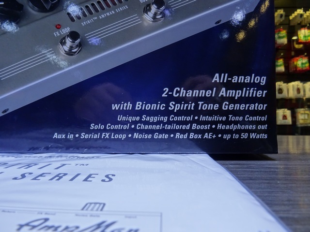 (50 Watts) Ampli Guitare Analogue Hughes & Kettner Amp Man Classic - Image 4
