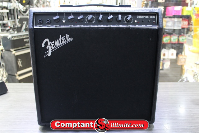(50 Watts ) Amplificateur de guitare Fender Champion 50XL
