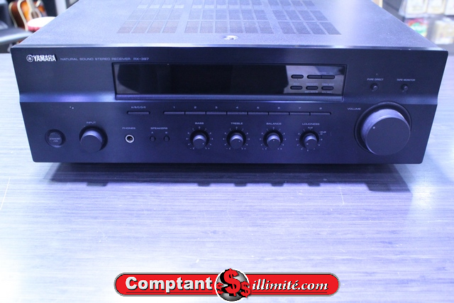 (50 Watts par canal) Amplificateur Stereo no tc Yamaha RX-397