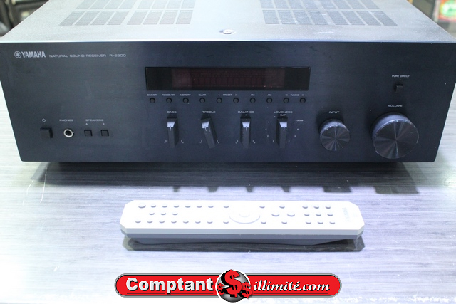 (50 watts par canal) AMPLIFICATEUR + TC YAMAHA R-S300 - Image 1