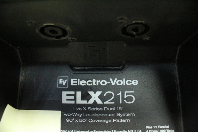 ( 600 Watts ) PAIR DE HAUT PARLEUR PASSIF SPEAK ON ELECTRO VOICE ELX 215 - Image 3