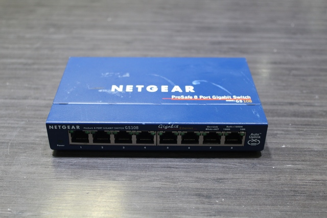 8 port ethernet switch netgear gs108 v2