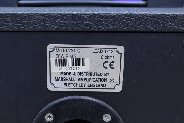 (80 Watts) Cabinet 1X12 Marshall VS112 - Image 4