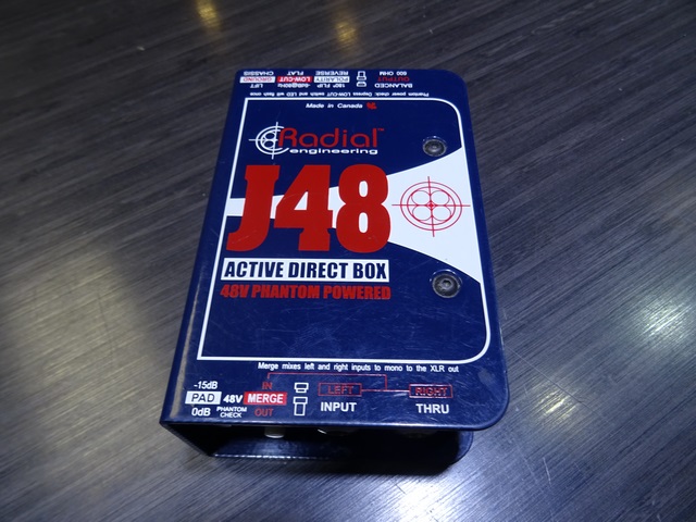 ACTIVE DIRECT BOX Radial Engineering J48