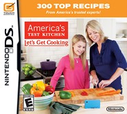 Americans test kitchen lets get cooking Nintendo DS
