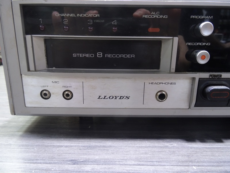 Amplificateur Récepteur (tuner) 8 track enregistreur integré Lloyds Stereo 8 Recorder - Image 2