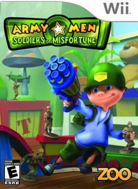 Army Men Soldiers of Misfortune NINTENDO Wii