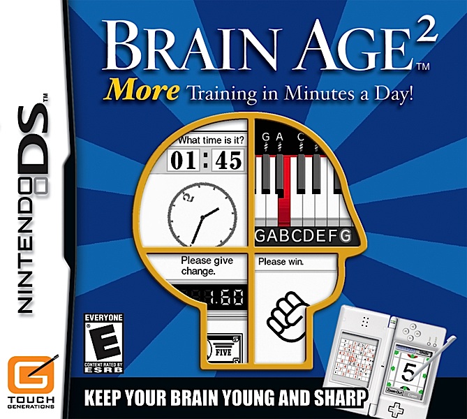 BRAIN AGE 2 (pas pochette originale) NINTENDO DS