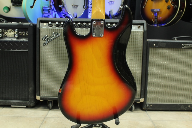 Basse Fretless Vintage Raven Sunburst - Image 4