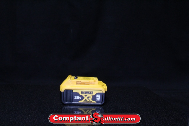 Batterie Dewalt XR 5ah