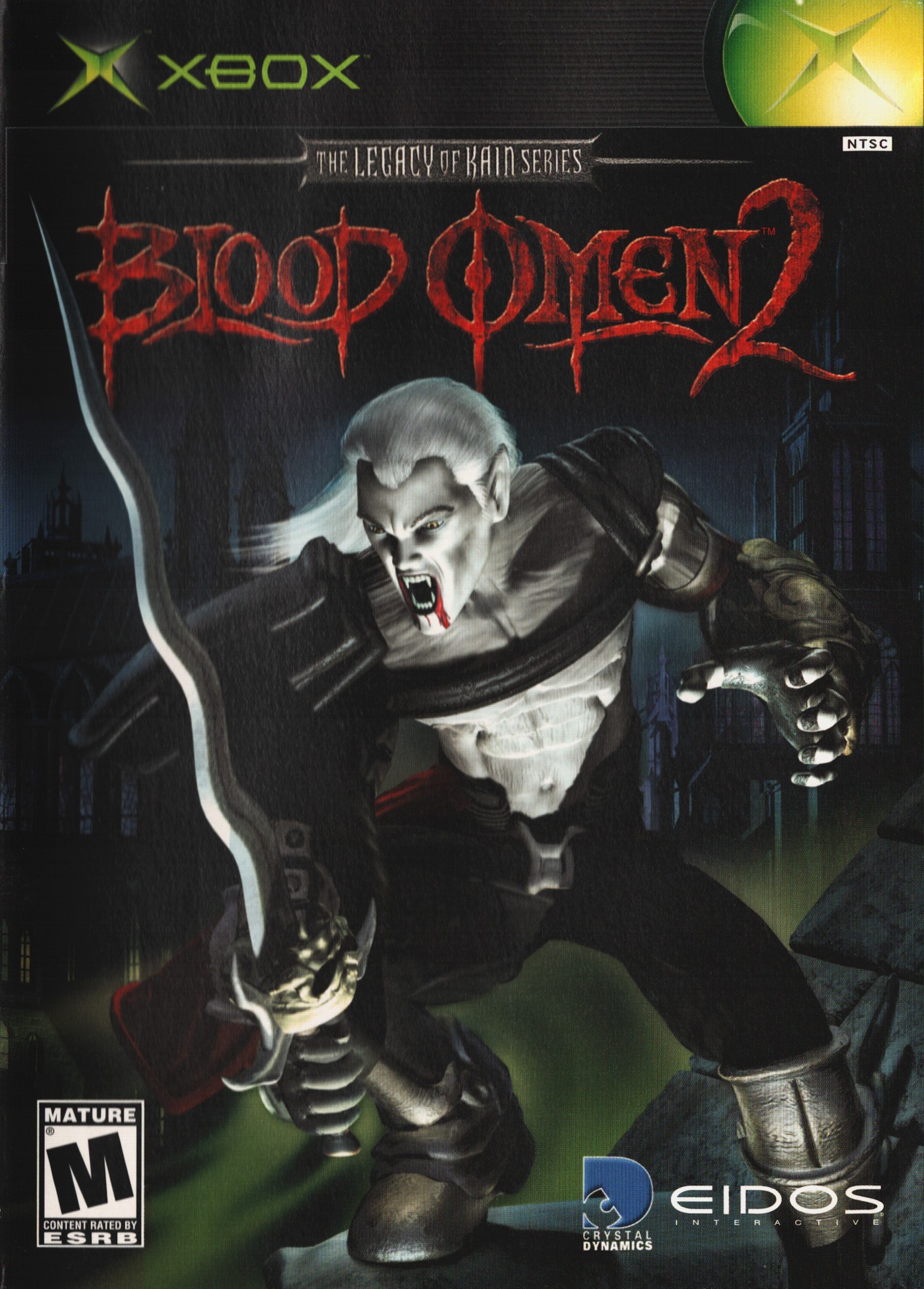 Blood Omen 2 (sans pochette) microsoft xbox
