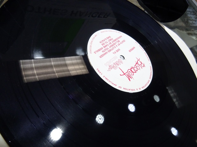 Bloodcum death by a clothes hanger wild rags records vinyl - Image 4