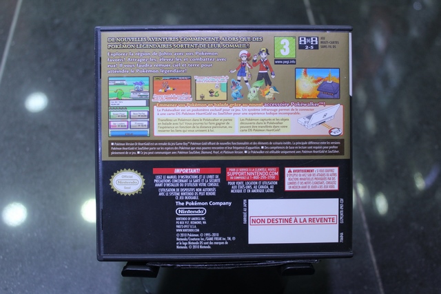 Boite + livret Heart Gold (pas de jeu) NINTENDO DS - Image 4