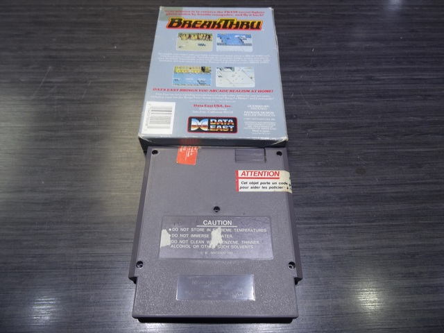 BreakThru (pochette original) nintendo nes - Image 2