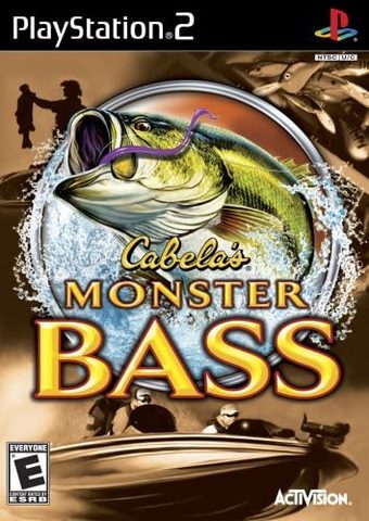 CABELAS MONSTER BASS SONY PS2