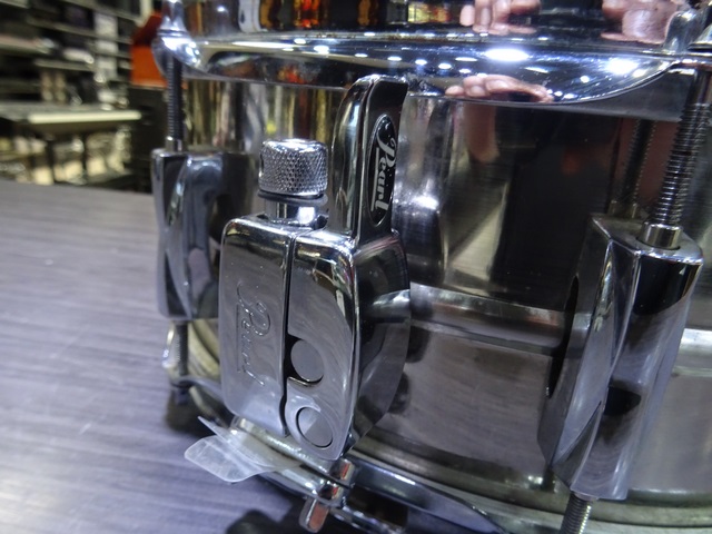 Caisse Claire ( Steel Snare) Pearl Custom Alloy Sensitone Steel Snare - Image 2