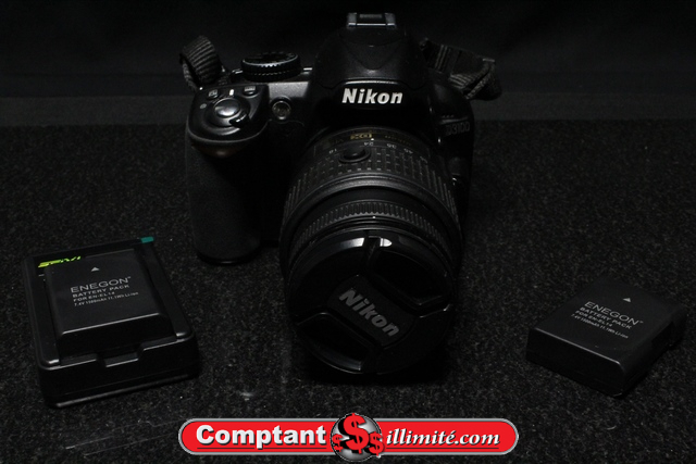 Camera reflex + 2 batterie + chargeur Nikon D3100