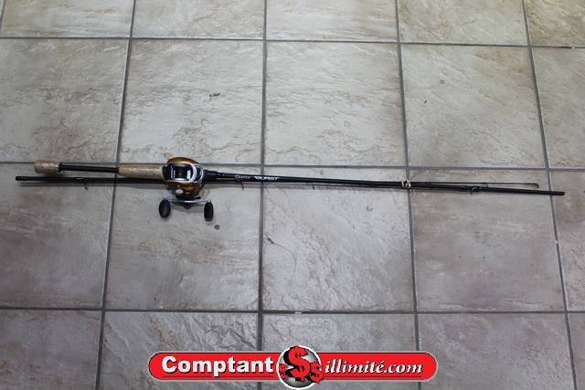 Canne peche +moulinet Quantum Burst BURC702MH