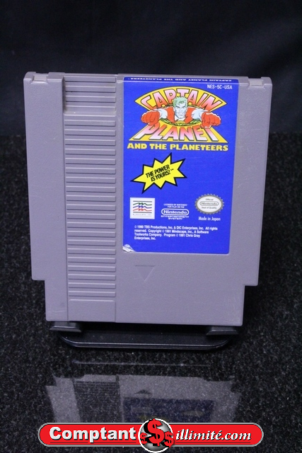 Captain Planet and the planeteers nintendo NES
