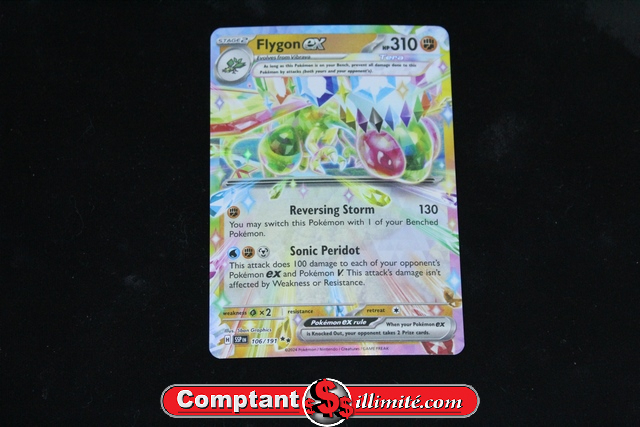 Carte Pokemon Flygon Ex 106/191 Cartes