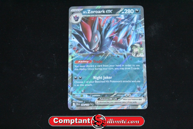 Carte Pokemon N Zoroark Ex 098/159 Cartes