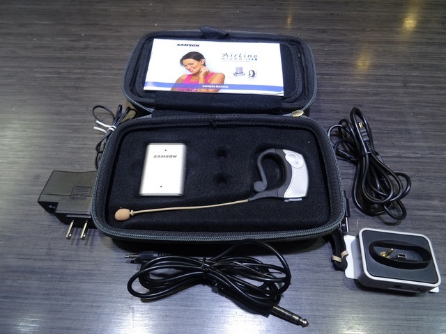 Casque Microphone Sans Fil (Wireless Headset) Samson Airline