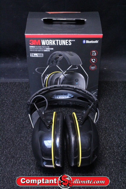 Casque découte bluetooth 3M travail worktuneconnect 90543