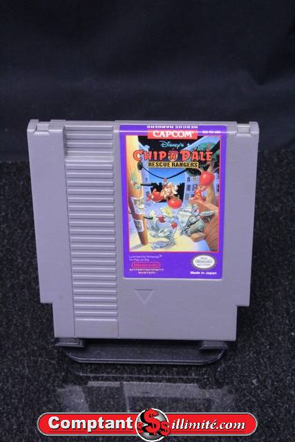 Chip n Dale Rescue Rangers nintendo nes
