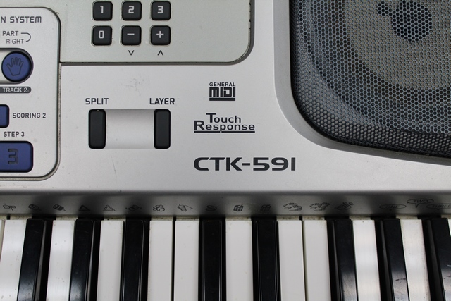 Clavier 61 touches + ac Casio ctk-591 - Image 2