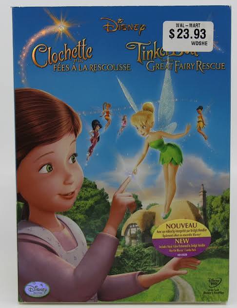 Clochette et les fees a la recousse dvd