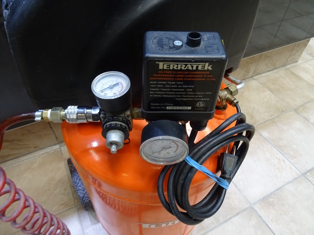 Compresseur 12 gal+tuyau (hose) terratek 72414 - Image 2