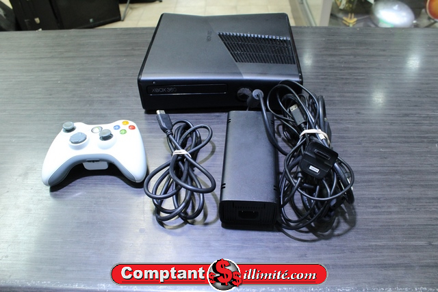 Console Xbox 360 250 go + acc microsoft 2011-04-01