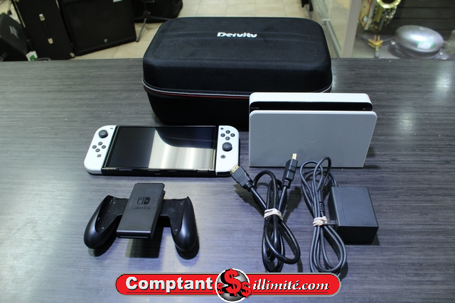 Console switch oled +case +256go +  acc nintendo heg-001