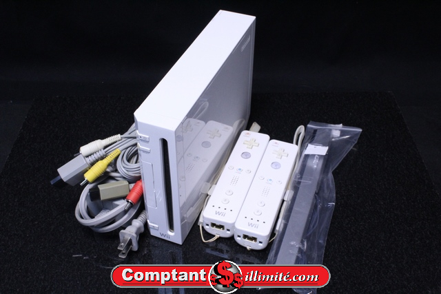 Console wii + 2 manettes +acc nintendo