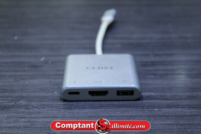 Convertisseur hdmi + usb + usb c clday a1635