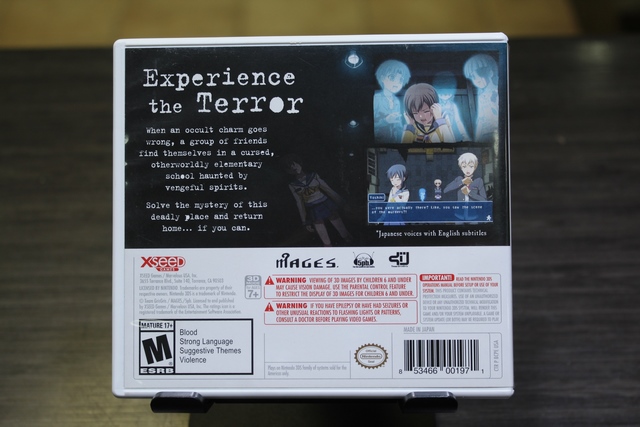Corpse Party (complet) Nintendo 3DS - Image 3