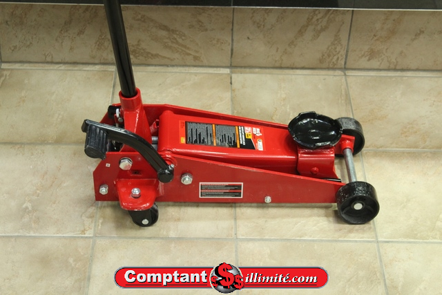Cric roulant hydraulique Big Red 3 tonnes crick 3t
