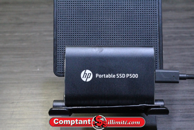 DISQUE DUR EXTERNE 500GB HP PORTABLE SSD P500 500GB
