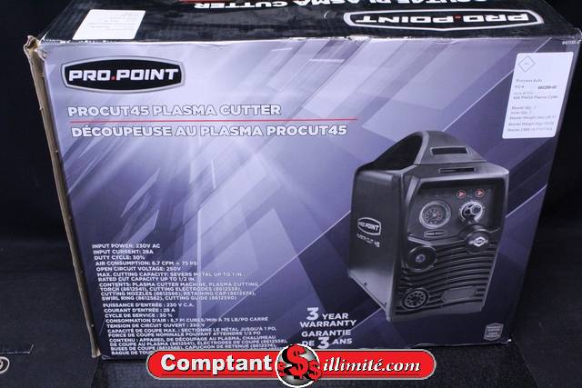 Découpeuse au plasma Procut45 pro point