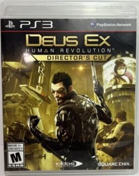 Deus Ex Human Revolution Directors Cut sony ps3