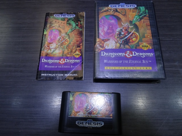 Dungeons and Dragon Warriors of The Eternal Sun (jeu complet) sega genesis - Image 2