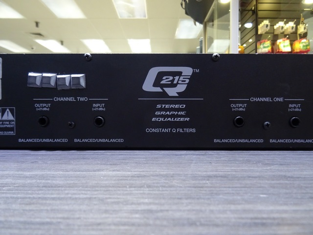 Egaliseur (EQ) 2 X 16 Bandes Peavey Q215 - Image 4