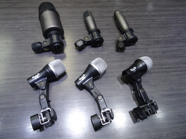 Ensemble de 6 Micro Snare 2 Tom 1 Kick et 2 Overhead Condensateur Pour Drum CAD d19 d29x2 kbm412 icm417x2
