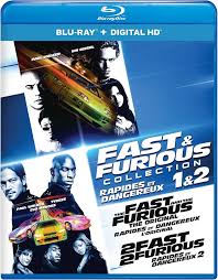 Fast Furious Collection 1 et 2 bluray