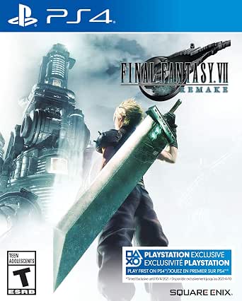 Final Fantasy VII Remake sony ps4